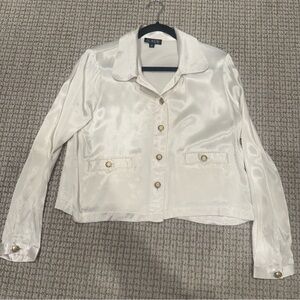 J.Crew Satin Button-up Boise